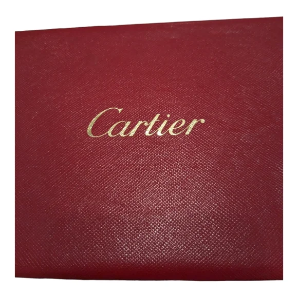 Vintage Cartier classsic velvet lined Jewelry Luxury box